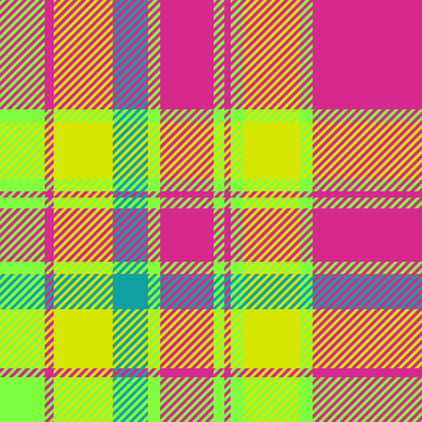 Mix-Max Plaid Bikini Bottom